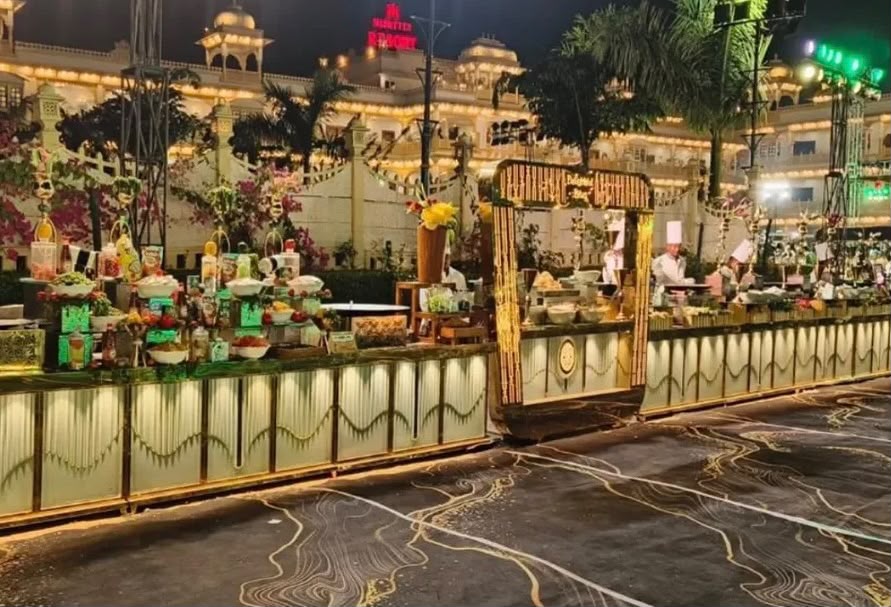 Buffet counter arrangement