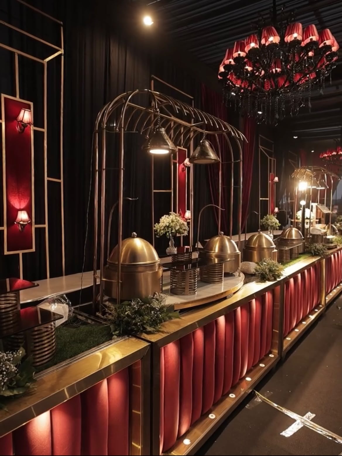 Event dining setup